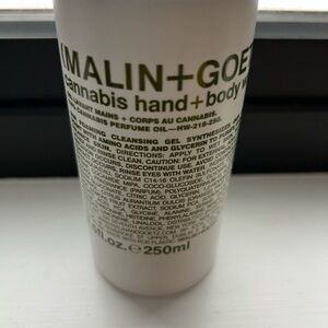 NWOT Malin+Goetz Cannabis Hand + Body Wash - White